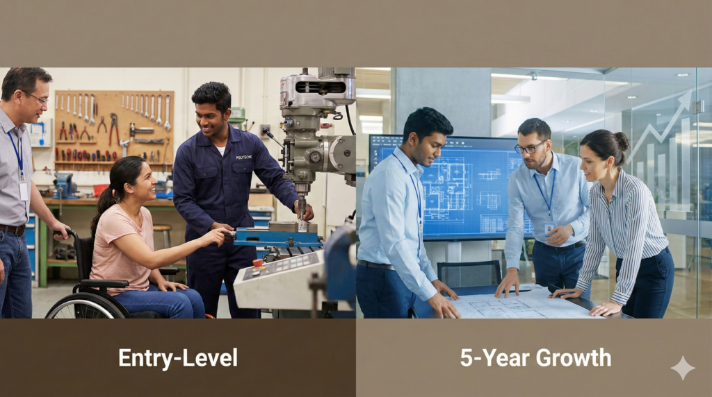 CareerEduTech Portal – a resource hub for students and professionals interested in Polytechnic education and technical careers across India and abroad.