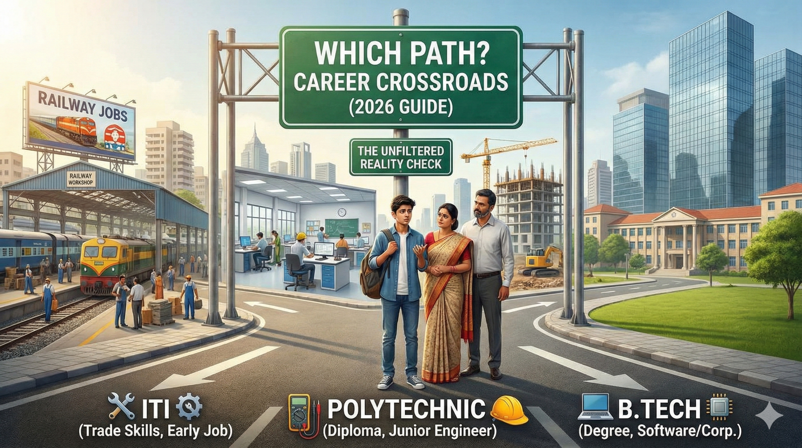 CareerEduTech Portal – a resource hub for students and professionals interested in Polytechnic education and technical careers across India and abroad.
