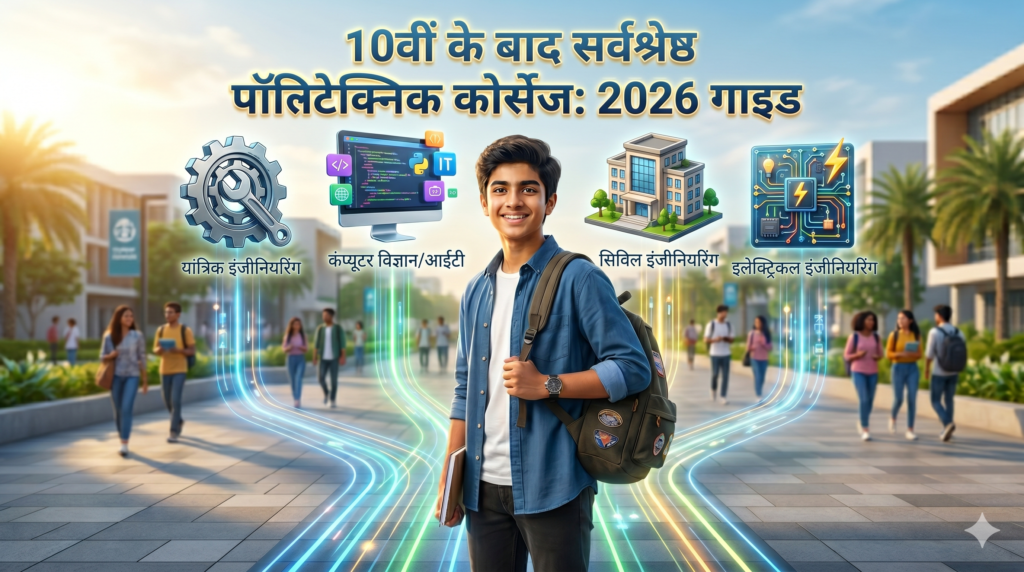 10वीं के बाद 12 Best Polytechnic Courses (2026 Guide)